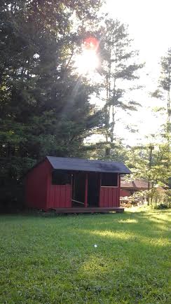 The Red Eft Rustic cabin