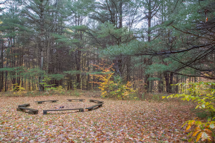circle of fire tent site